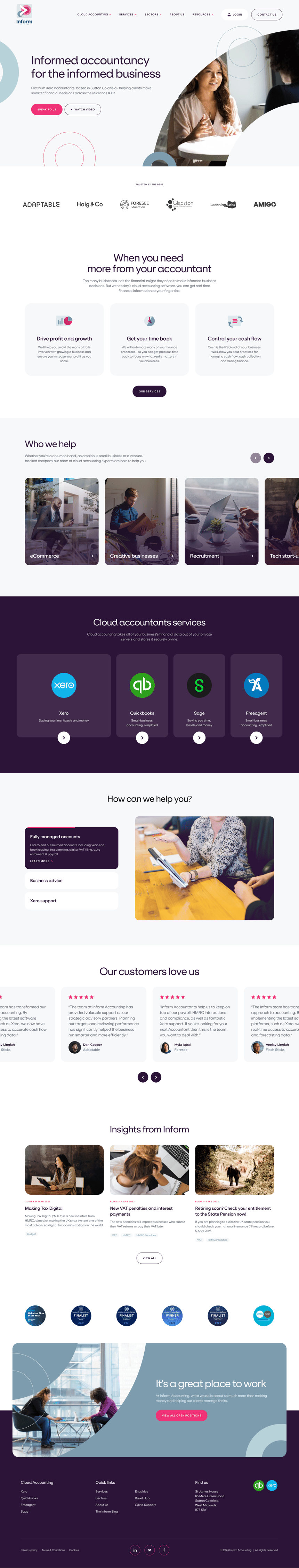 Inform Homepage-2